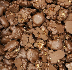 Chocolate Caramel Nut Cluster
