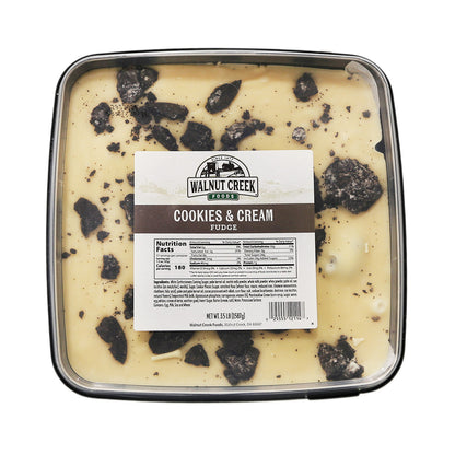 Fudge Slab Cookies & Cream