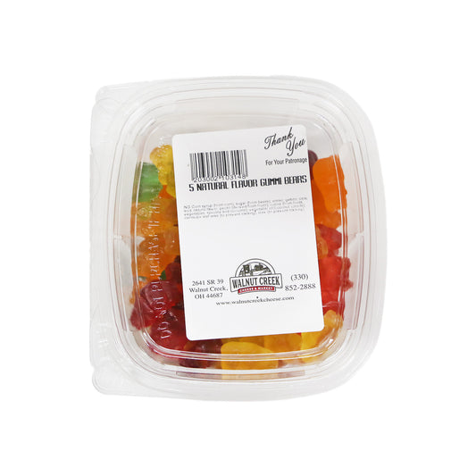 Natural Flavor Gummi Bears - 5 Flavor