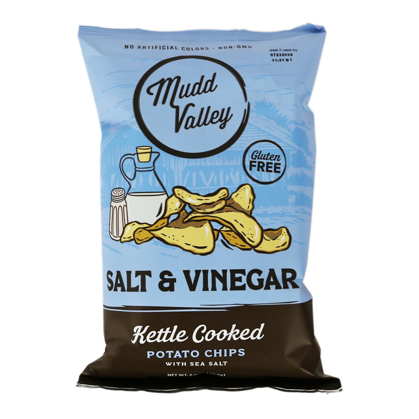 Mudd Valley - Salt & Vinegar Kettle Cooked Chips