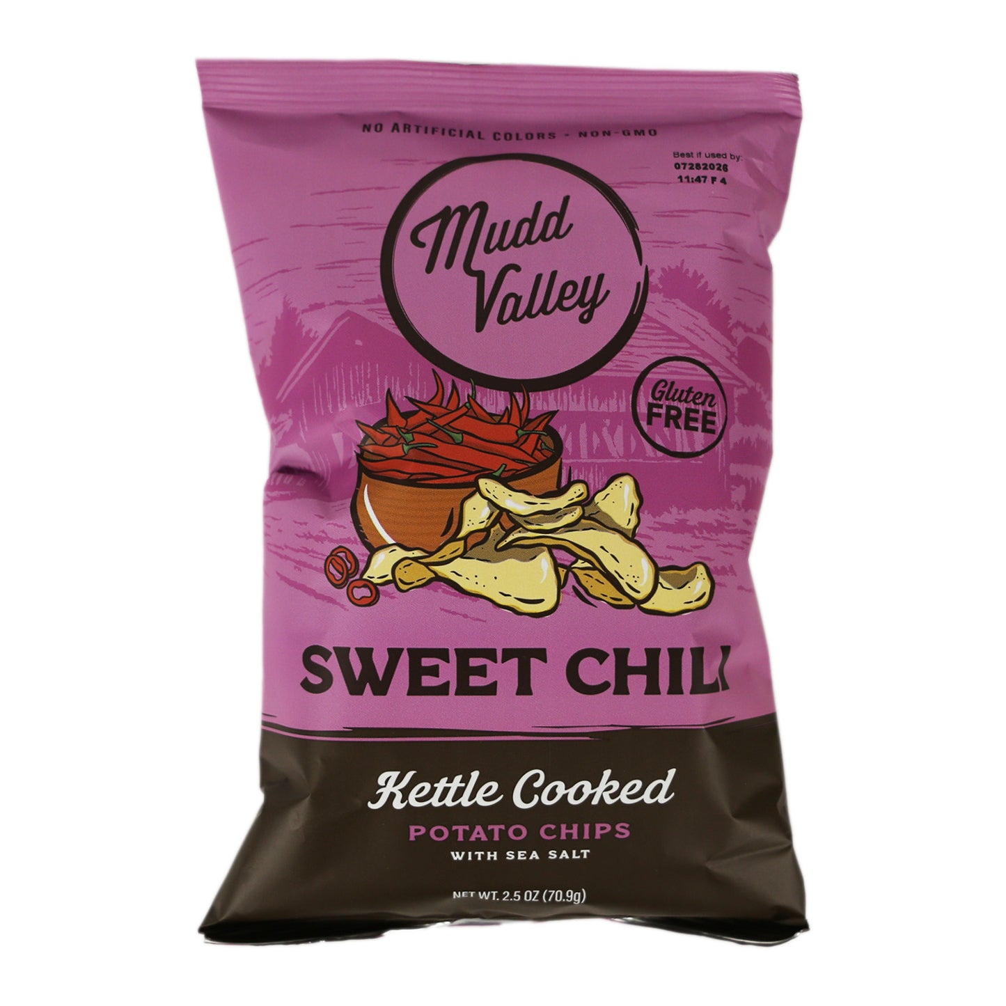 Mudd Valley - Sweet Chili Kettle Cooked Chips