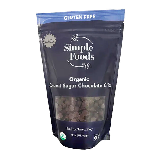 Simple Foods - Organic Coconut Sugar Chocolate Chips