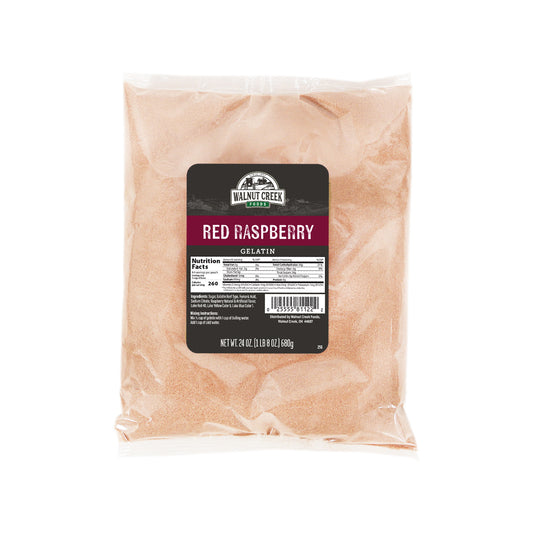 Gelatin - Red Raspberry