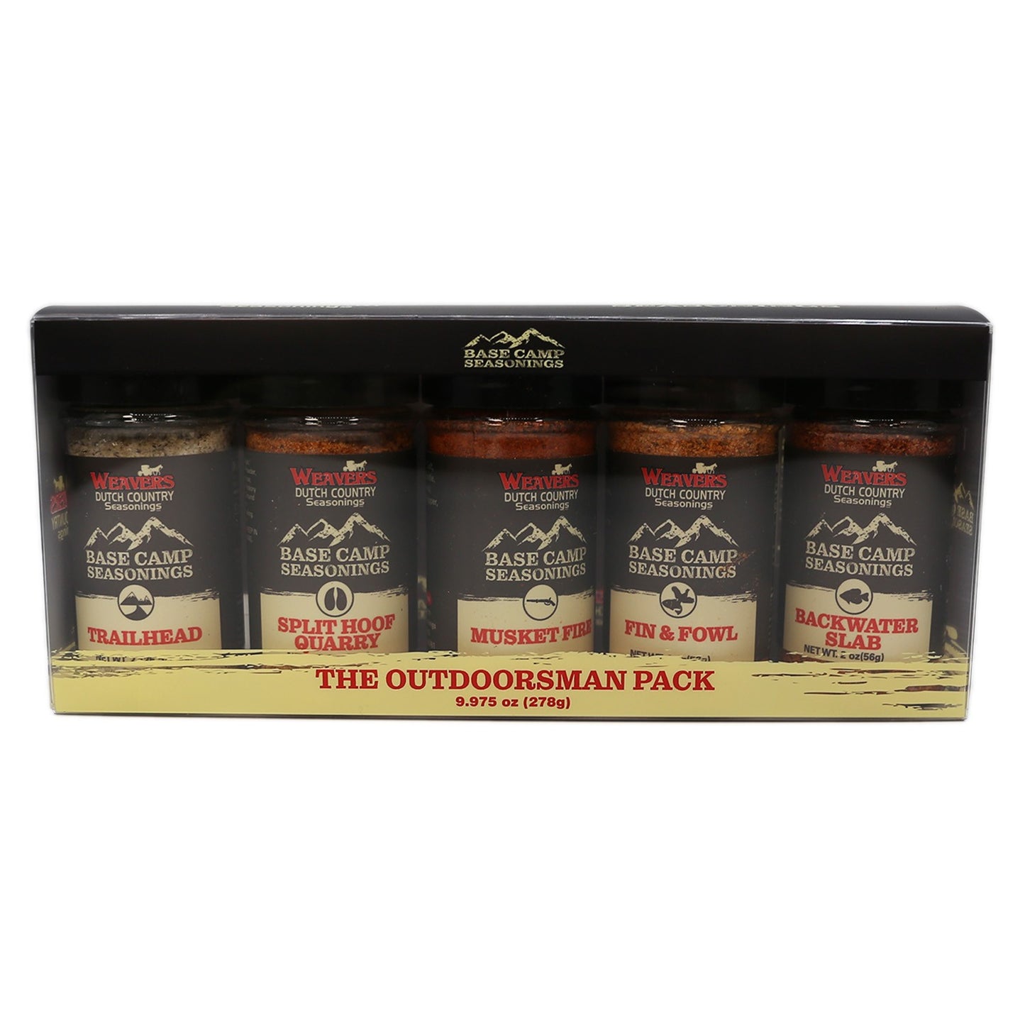 Weavers Seasoning Sampler - The Outdoors Man Pack