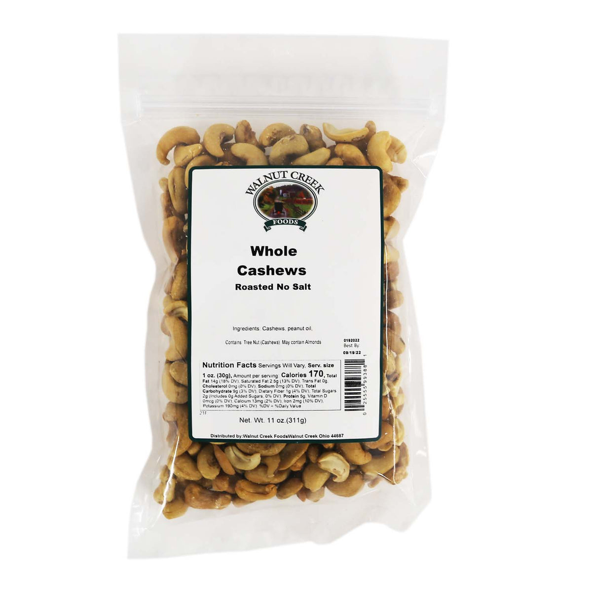 Cashews - Roasted No Salt – Walnut Creek Cheese & Market