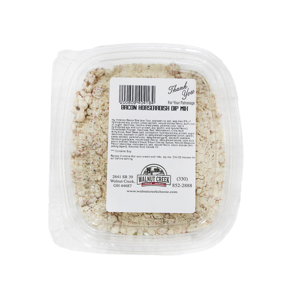 Dip Mix Bacon Horseradish Walnut Creek Cheese & Market