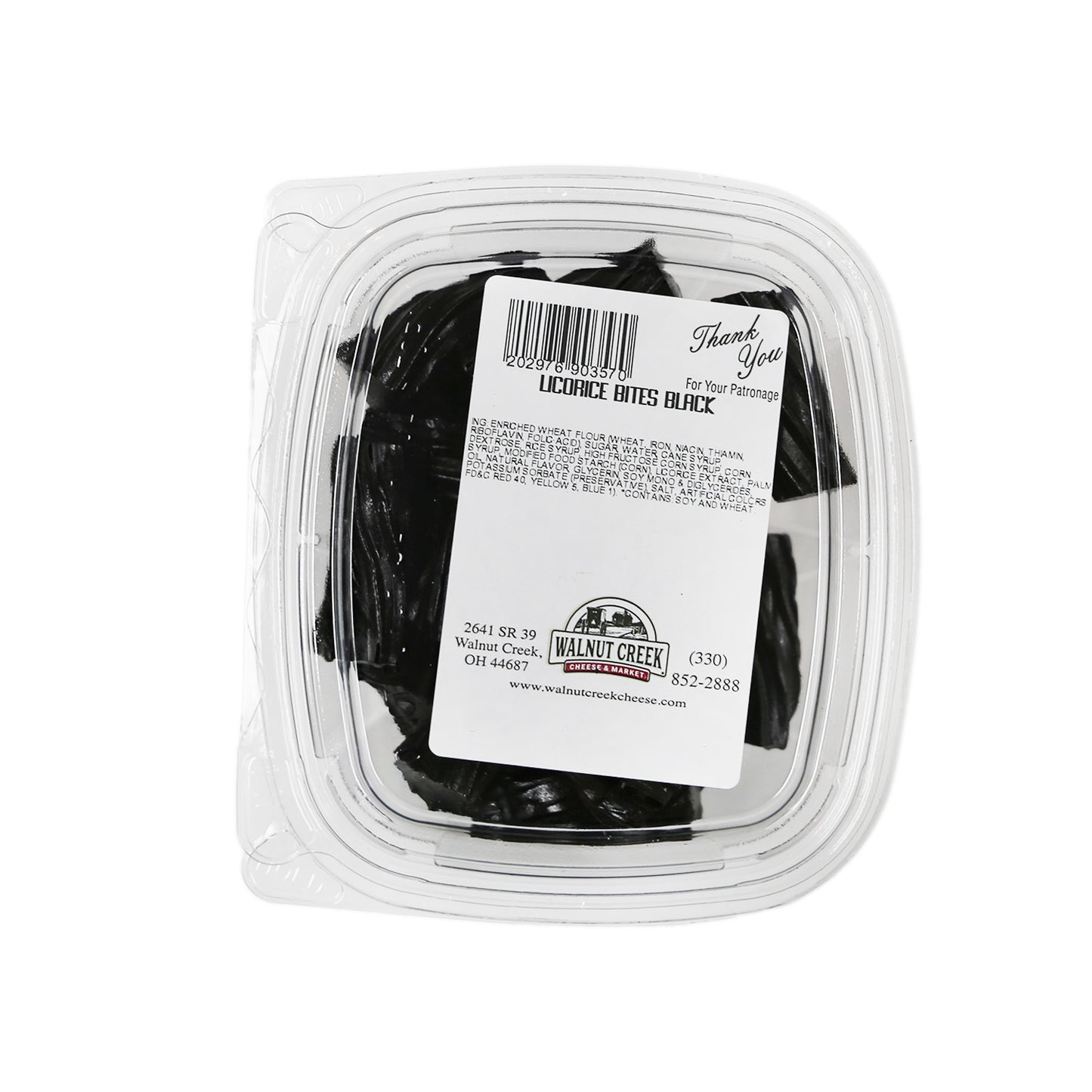 Licorice Bites - Black