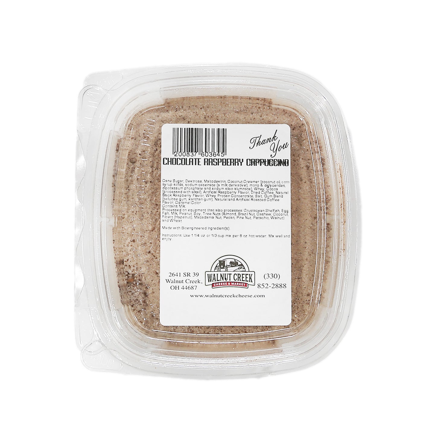 Cappuccino Mix - Chocolate Raspberry