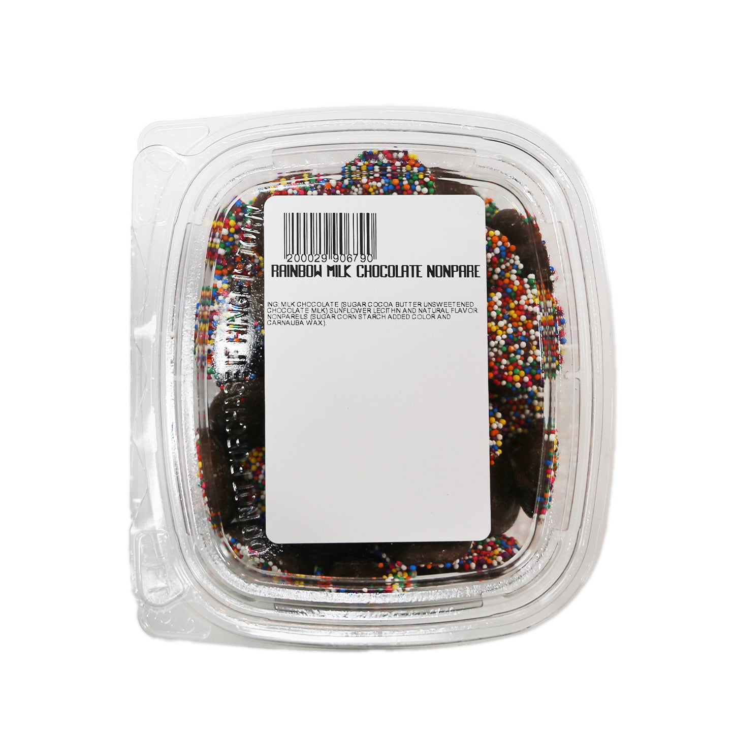 Chocolate Nonpareils - Rainbow