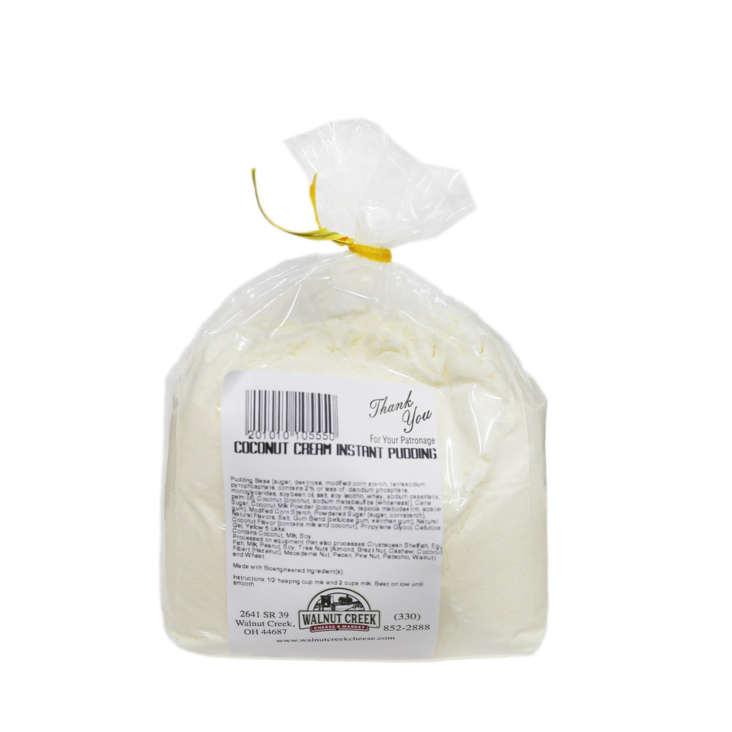 Pudding Mix - Instant Coconut - Creme