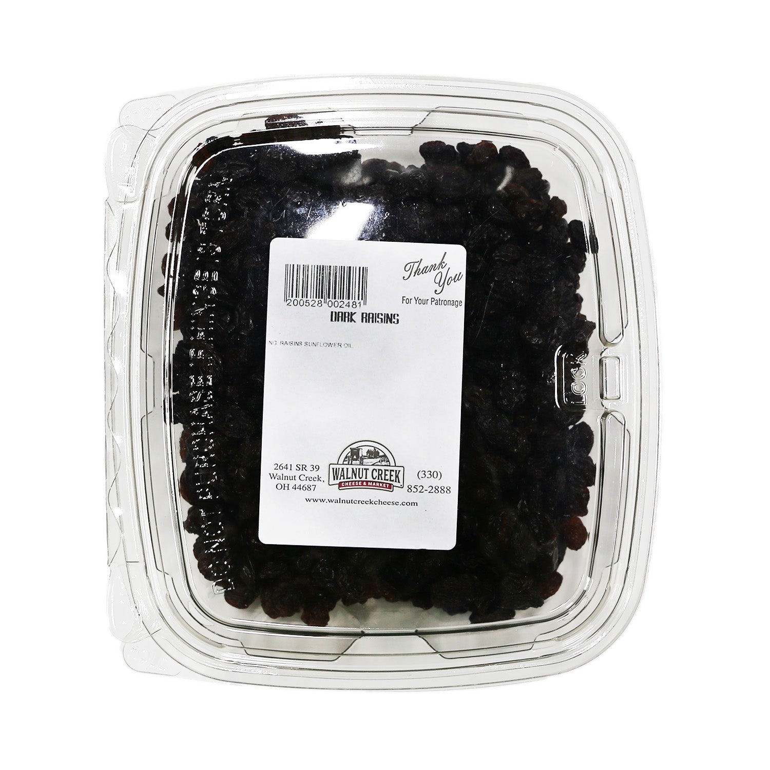 Raisins - Dark – Walnut Creek Cheese & Market