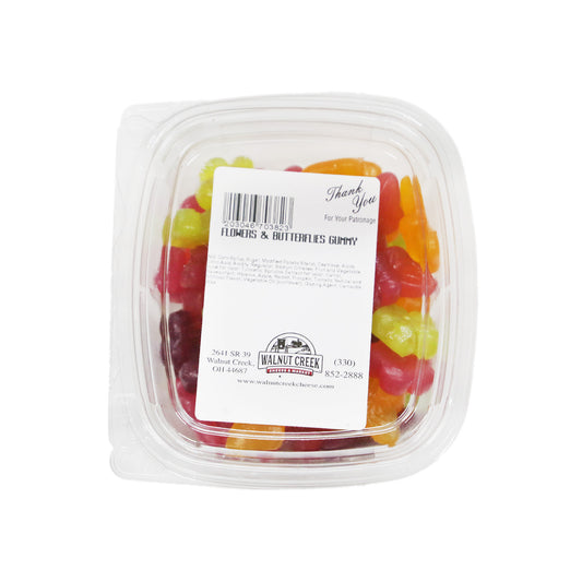 Naturally Colored Gummies - Flowers & Butterflies
