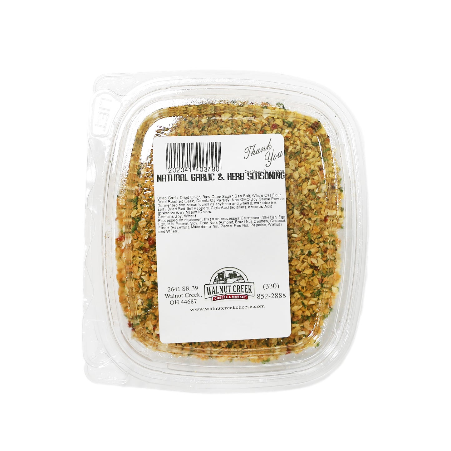 Natural Garlic & Herb Seasoning