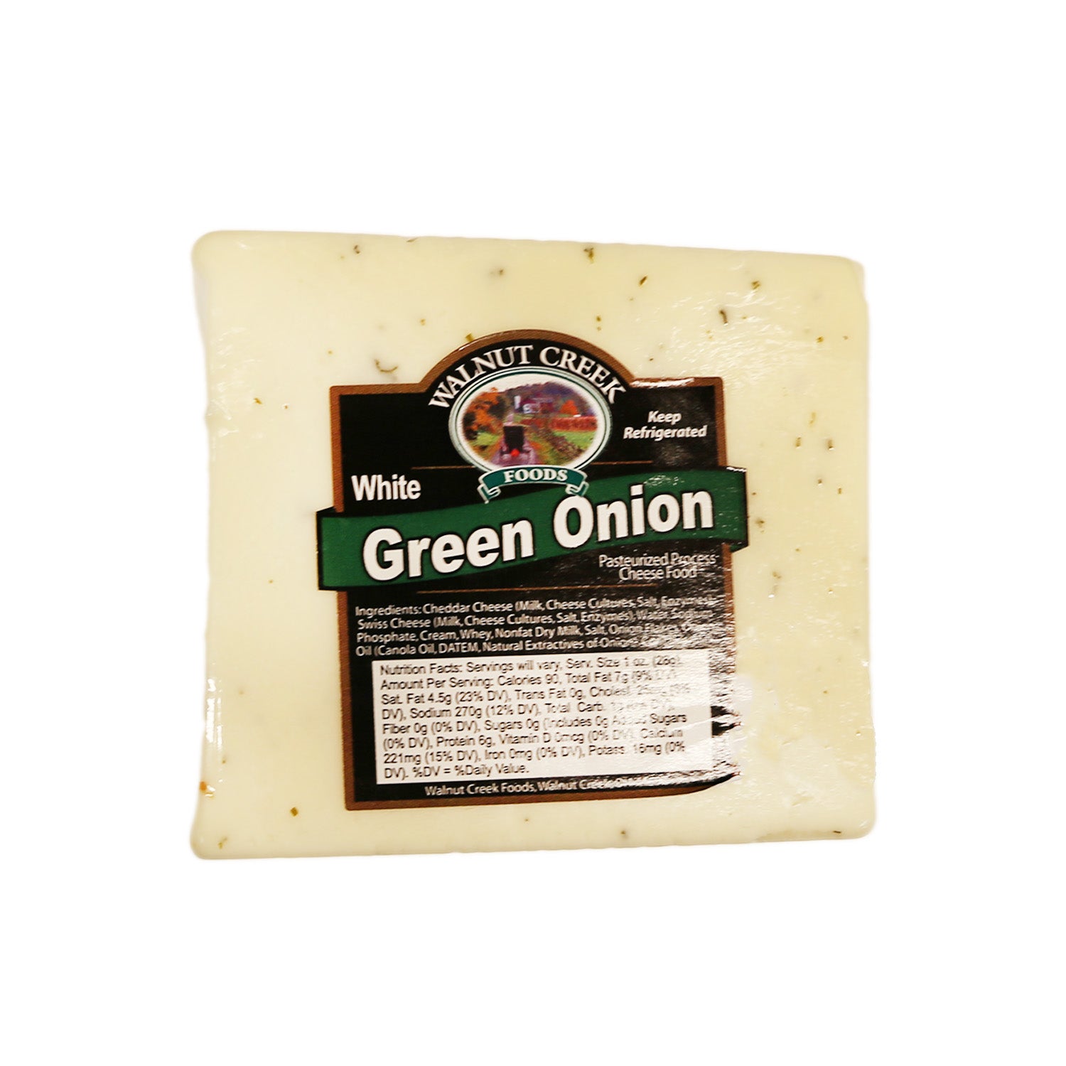 Green Onion Cheese - White – Walnut Creek Cheese & Market