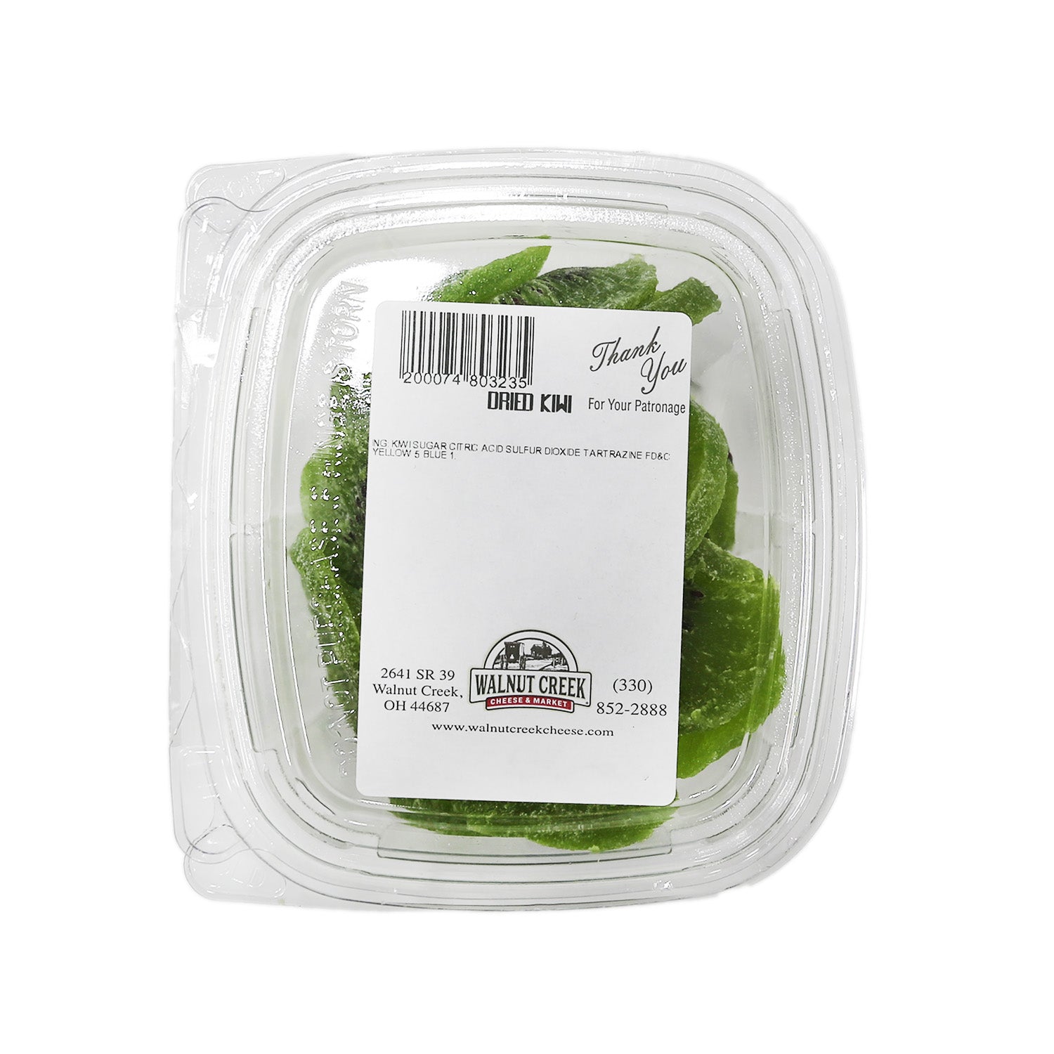 Dried Kiwi – Walnut Creek Cheese & Market