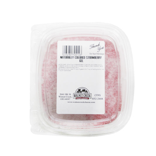 Naturally Colored Gelatin - Strawberry