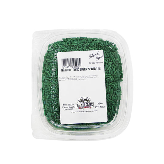 Natural Colored Sprinkles - Dark Green