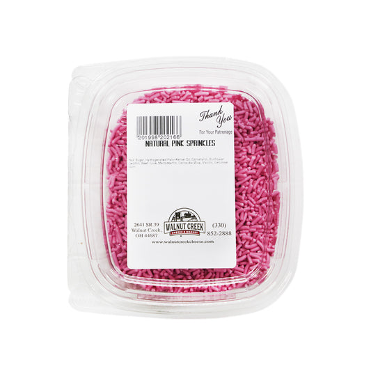 Natural Colored Sprinkles - Pink