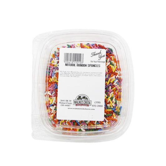 Natural Colored Sprinkles - Rainbow