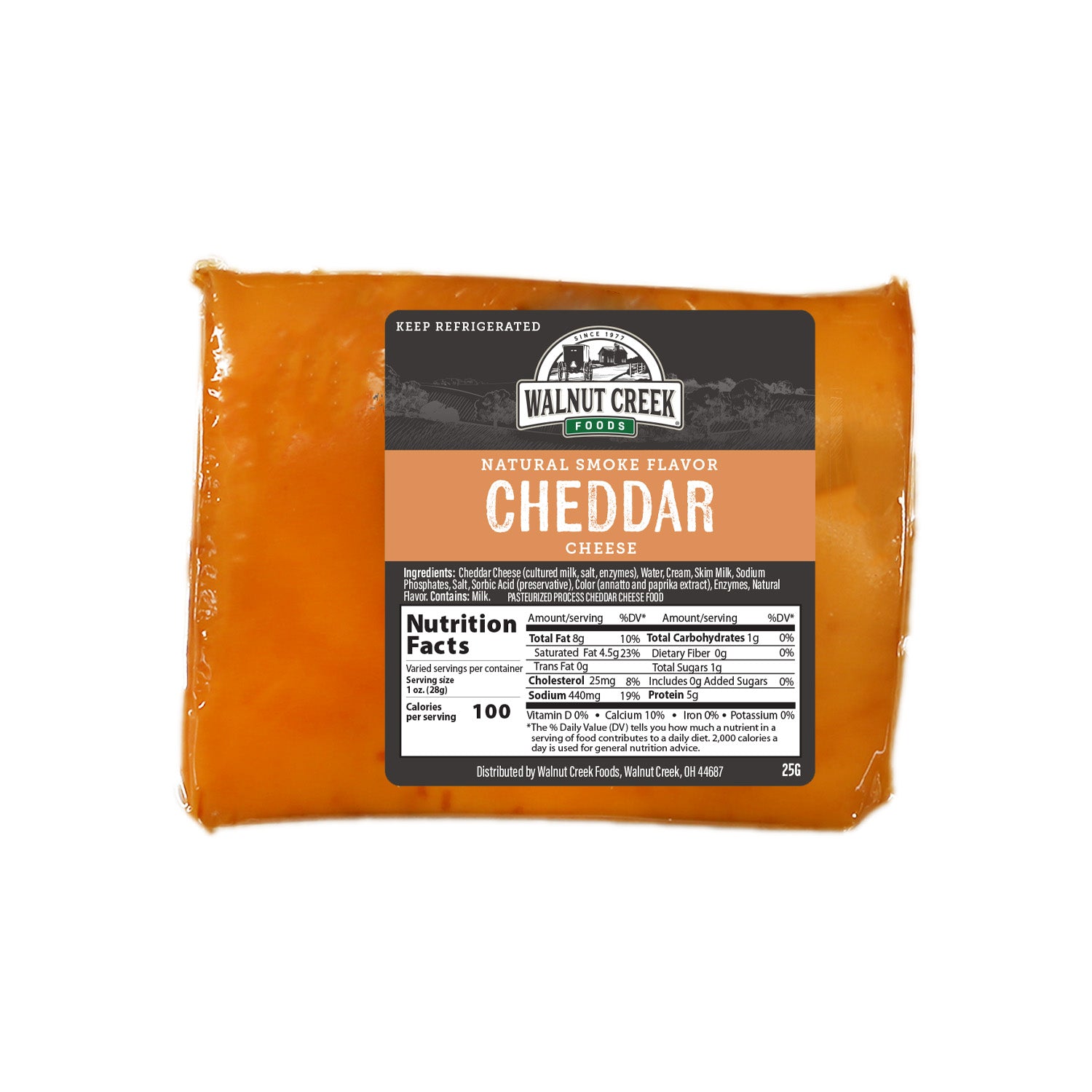 Smoky Cheddar Cheese – Walnut Creek Cheese & Market