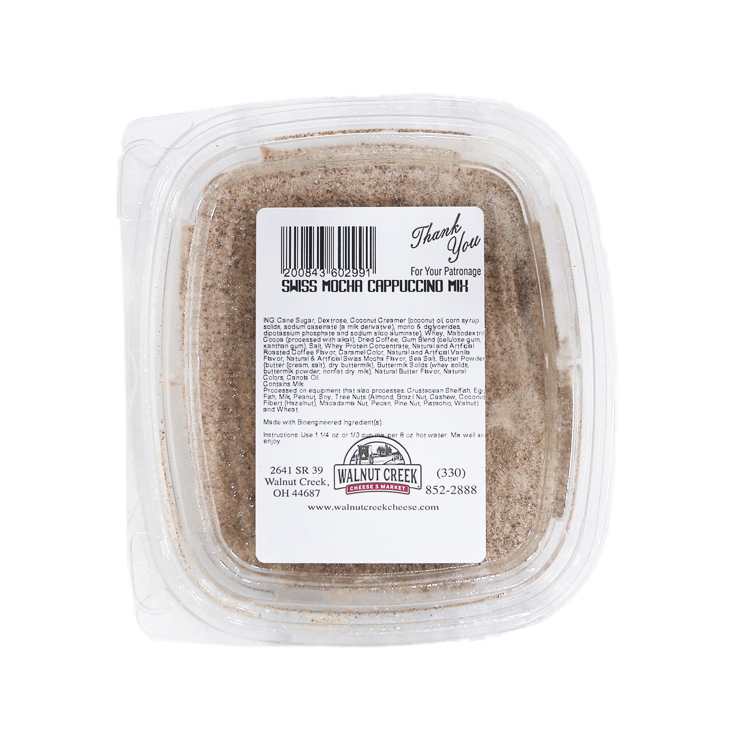 むぎちょこ Cappuccino Mix - Swiss Mocha – Walnut Creek Cheese & Market