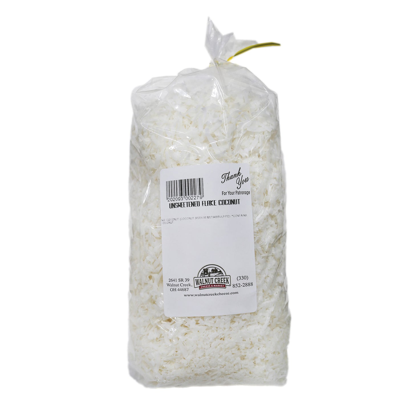 Coconut - Unsweetened Flake