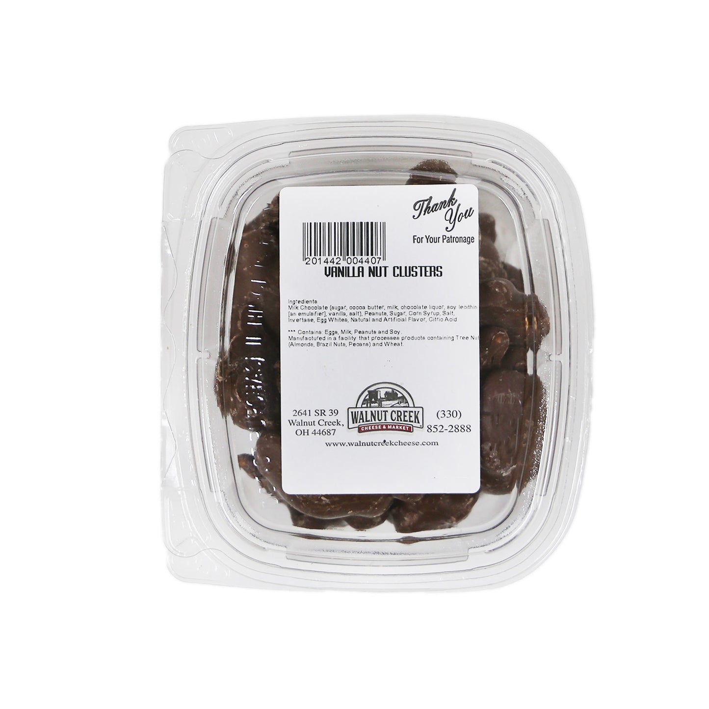 Chocolate Vanilla Nut Cluster