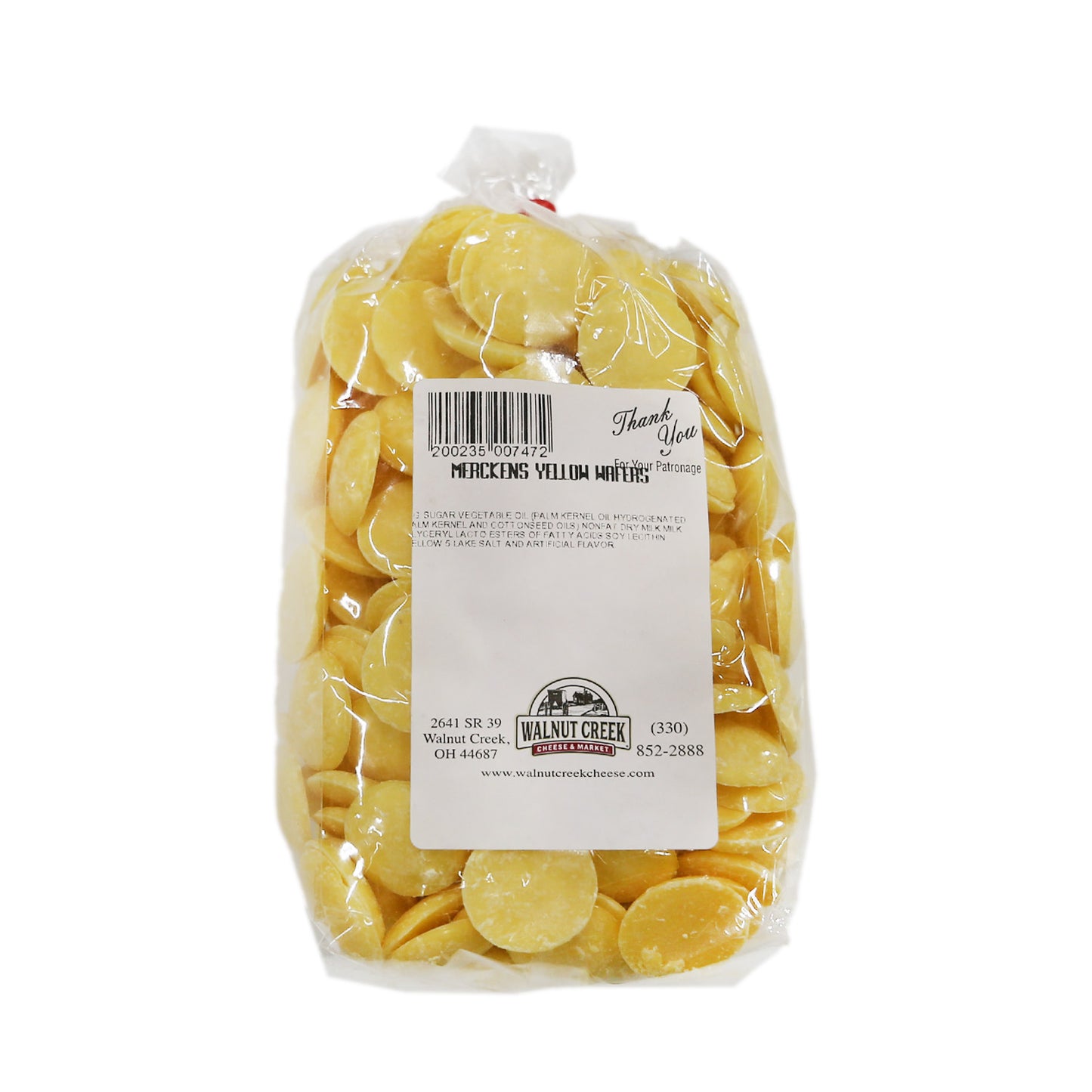 Merckens Chocolate - Yellow Wafers