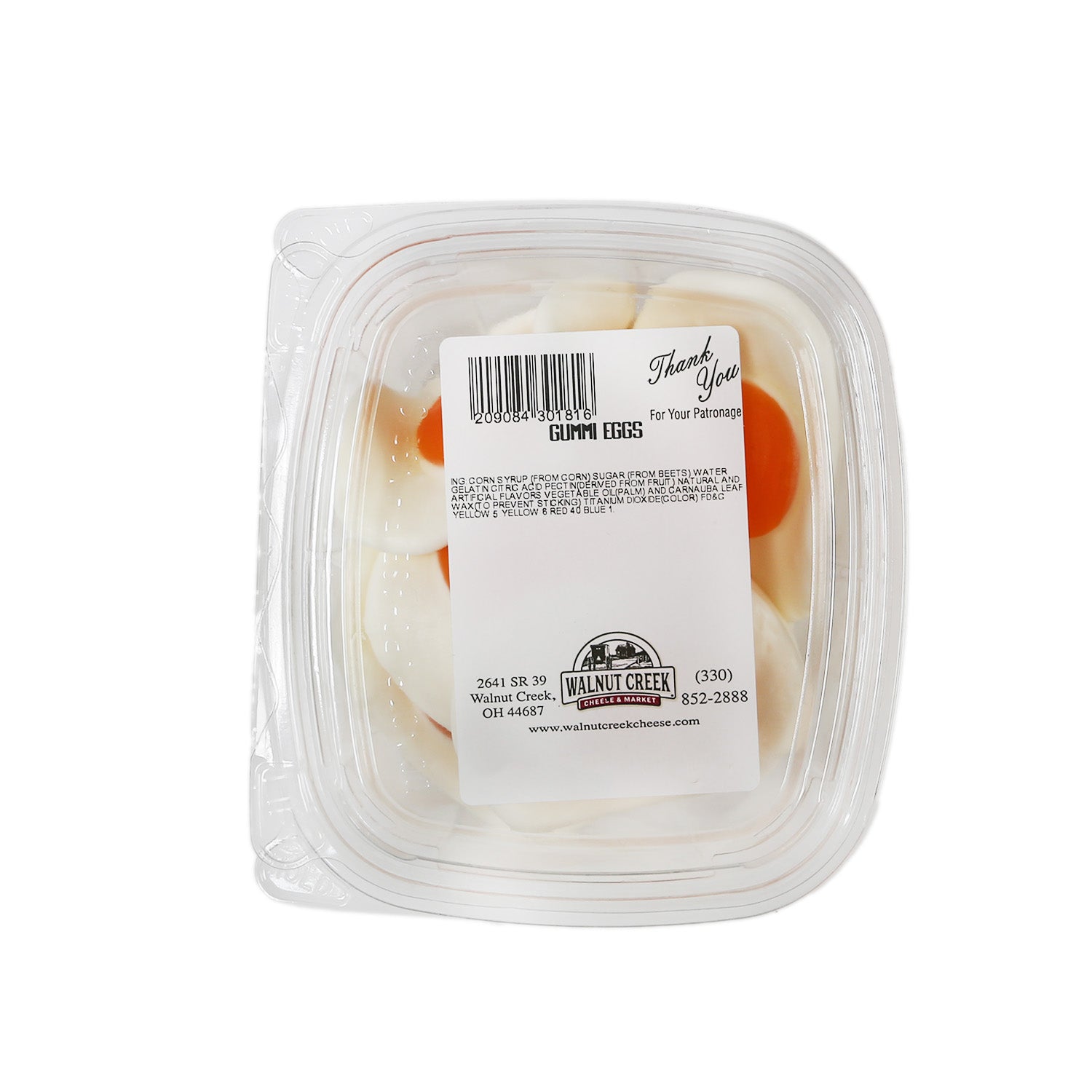 Gummi Fried Eggs - Large – Walnut Creek Cheese & Market