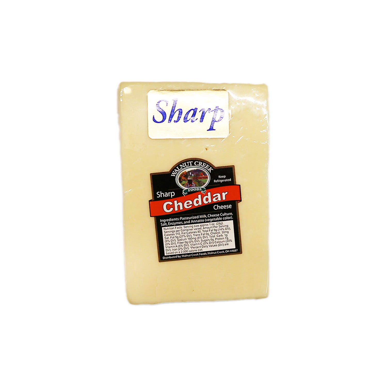 Cheddar Cheese - Sharp White – Walnut Creek Cheese & Market