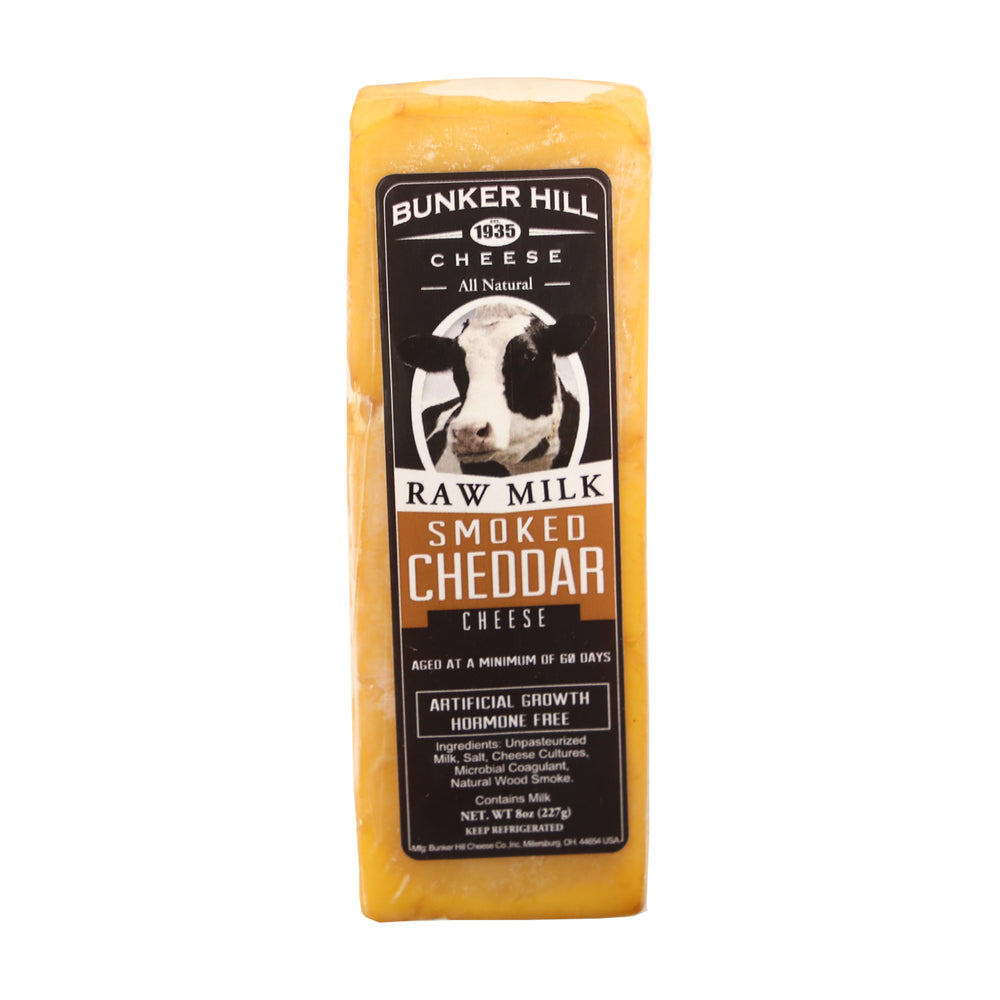 
            
                Load image into Gallery viewer, Bunker Hill - Raw Milk Cheddar - Smoked
            
        