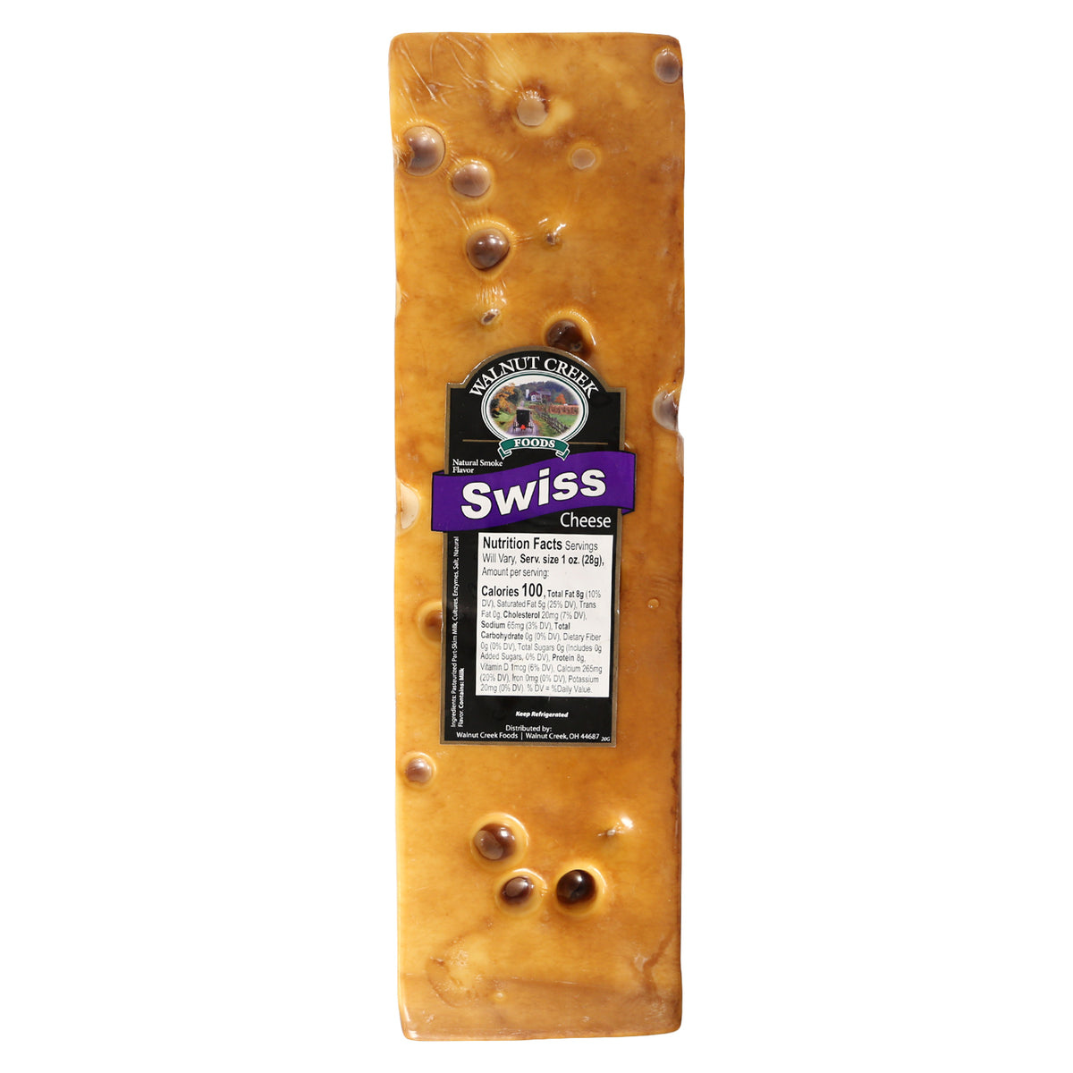 Smoked Swiss Cheese Natural Walnut Creek Cheese & Market