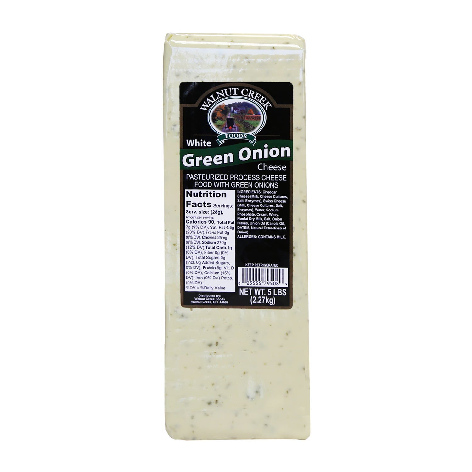 Green Onion Cheese - White – Walnut Creek Cheese & Market