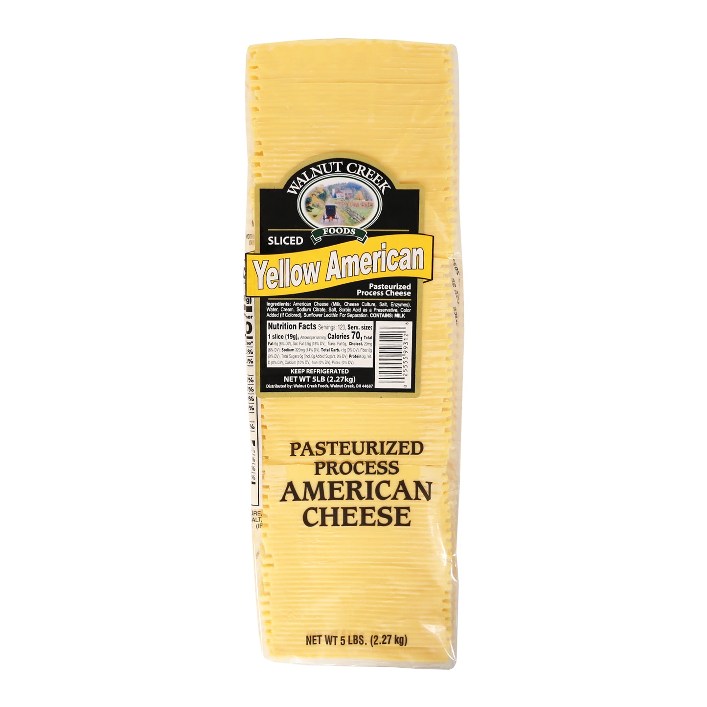 American Cheese Yellow - Presliced