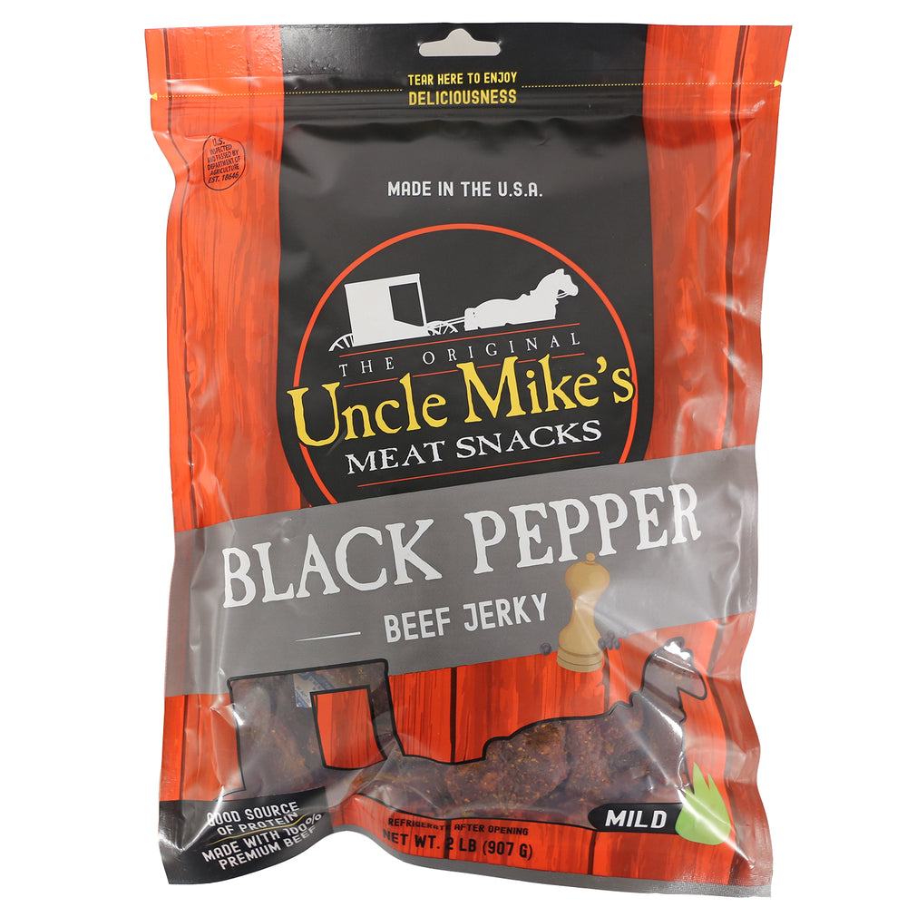 
            
                Load image into Gallery viewer, Black Pepper Beef Jerky - UM
            
        