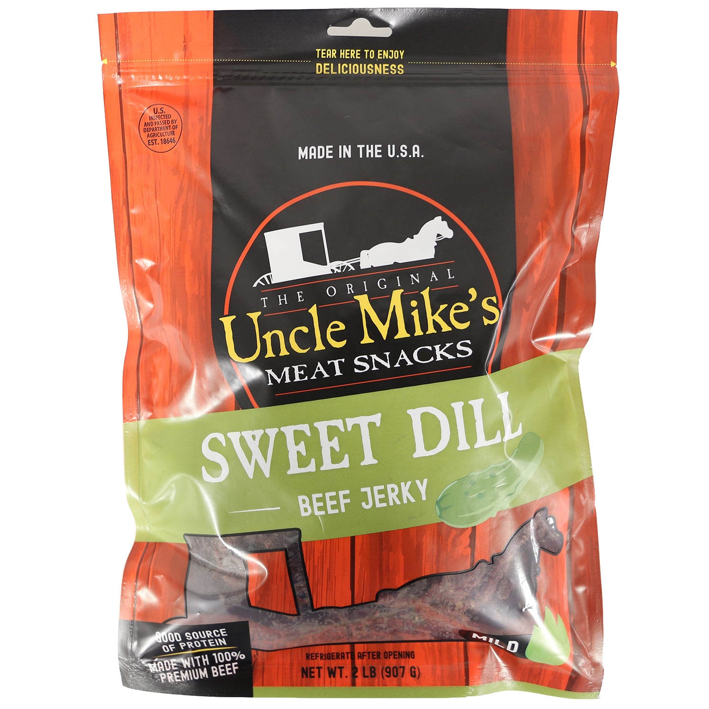 Sweet Dill Beef Jerky- UM