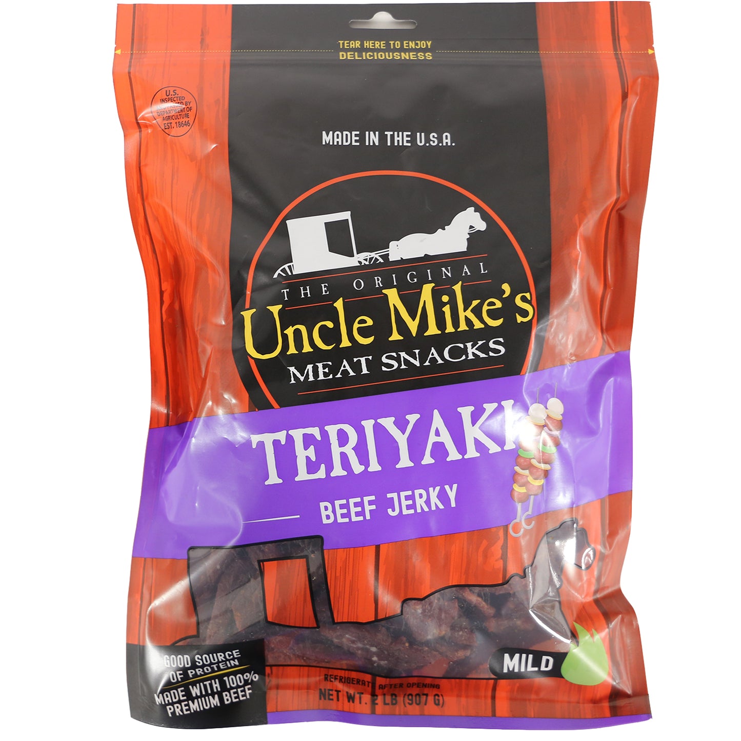 Teriyaki Beef Jerky- UM