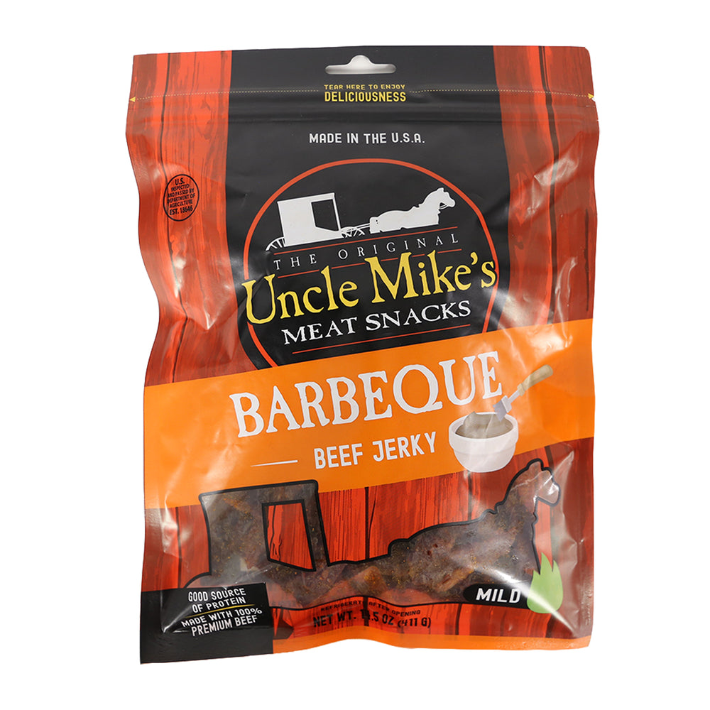 
            
                Load image into Gallery viewer, Barbecue Beef Jerky - UM
            
        