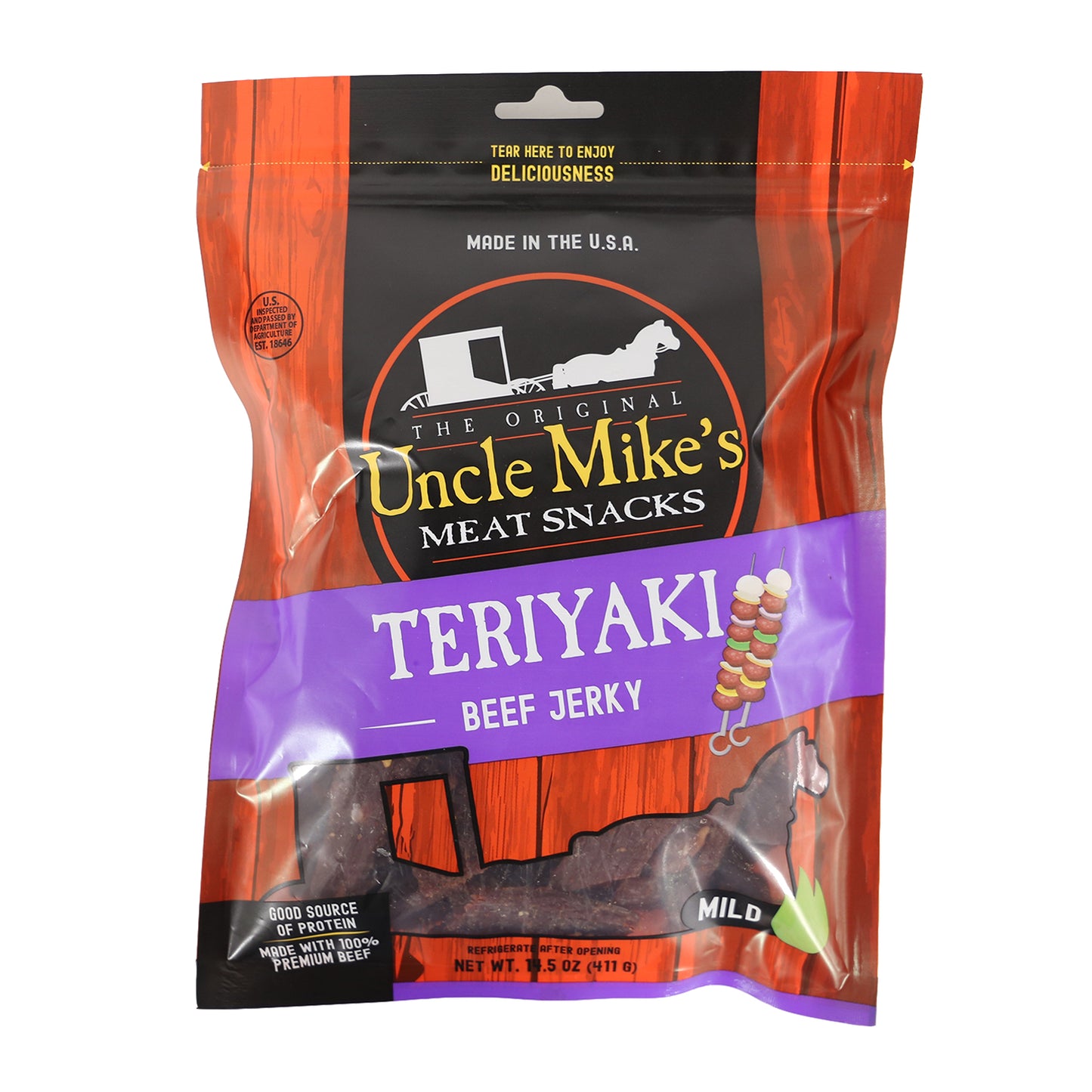 Teriyaki Beef Jerky- UM