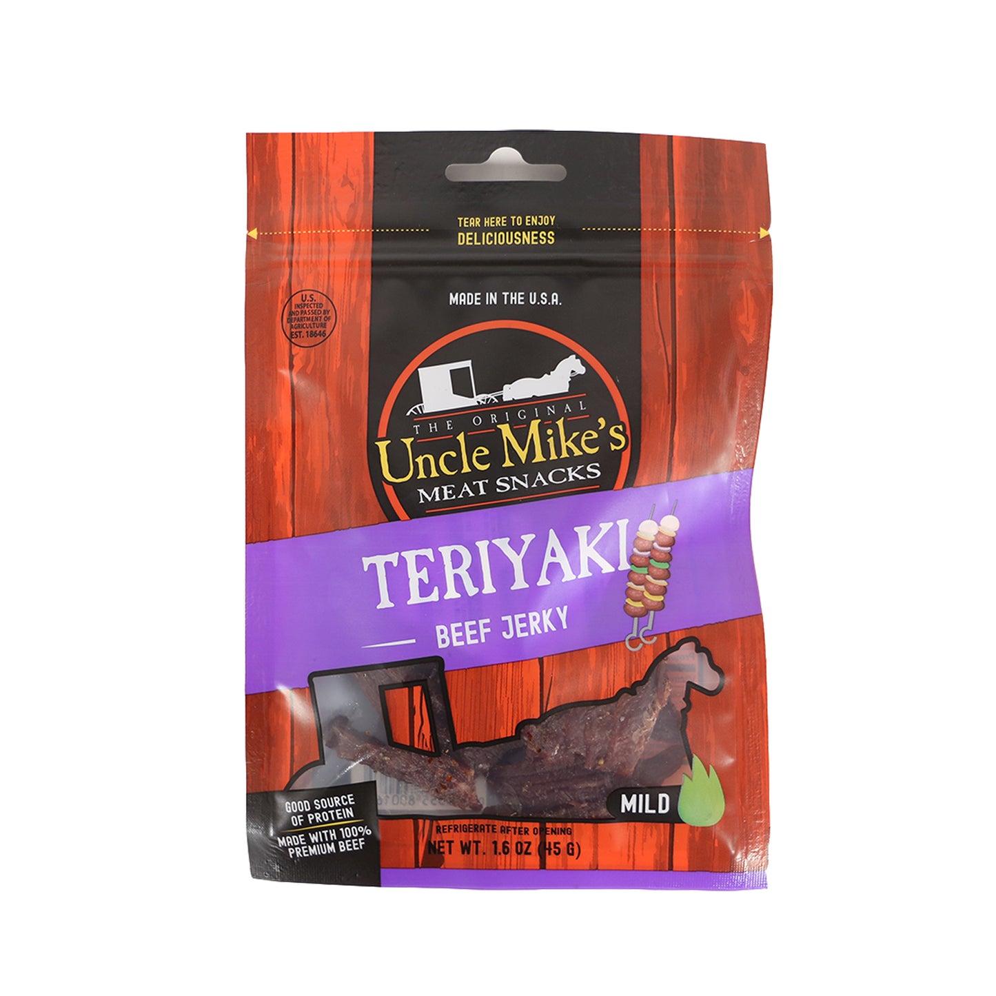 Teriyaki Beef Jerky- UM