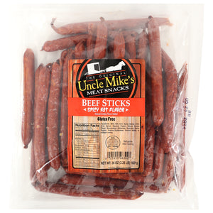 Spicy Hot Beef Sticks- UM