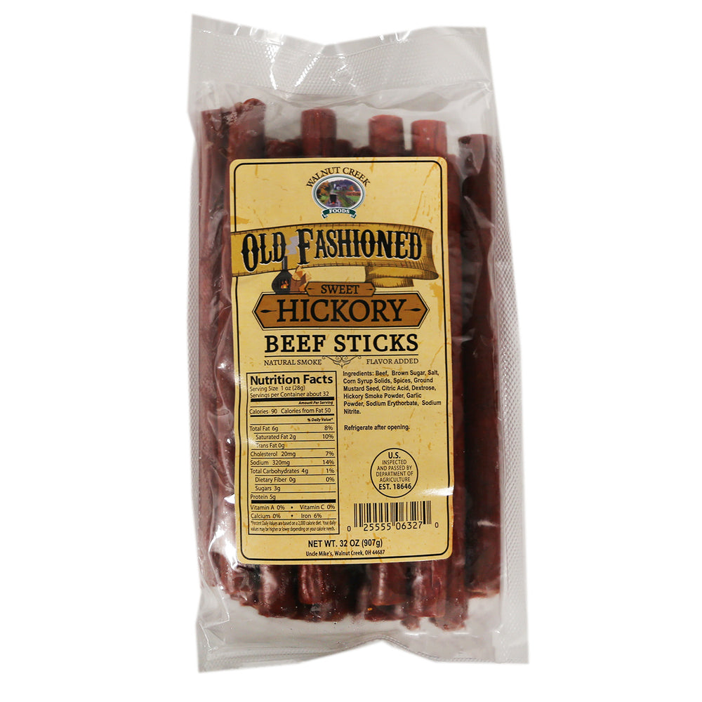 
            
                Load image into Gallery viewer, Old Fashioned WC Beef Sticks - Sweet Hickory
            
        
