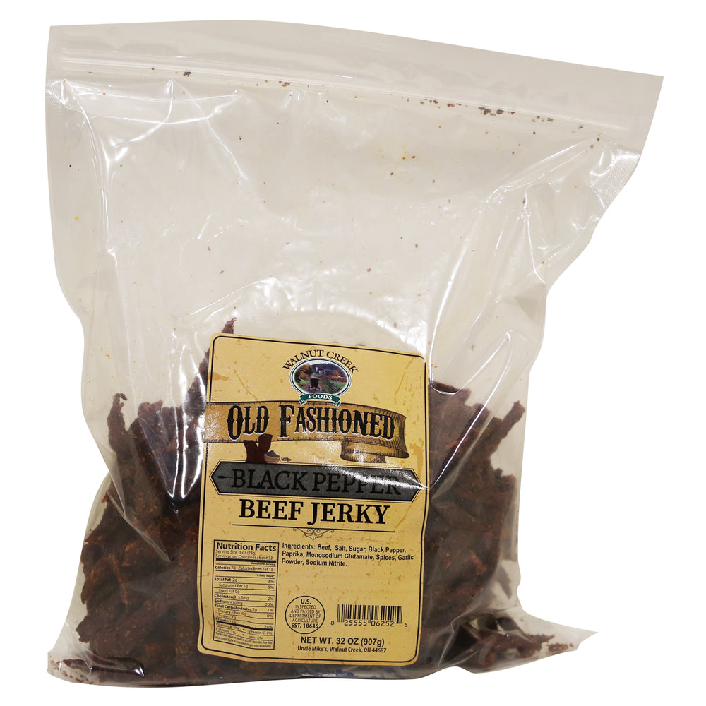 
            
                Load image into Gallery viewer, Black Pepper Beef Jerky - WC Old Fashioned
            
        