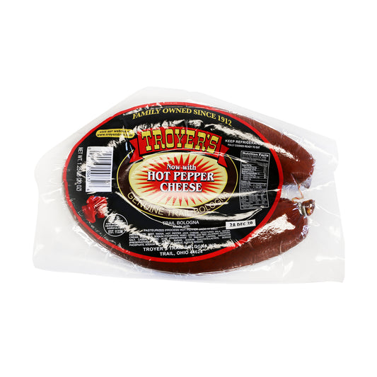 Troyers Trail Bologna with Hot Pepper Cheese