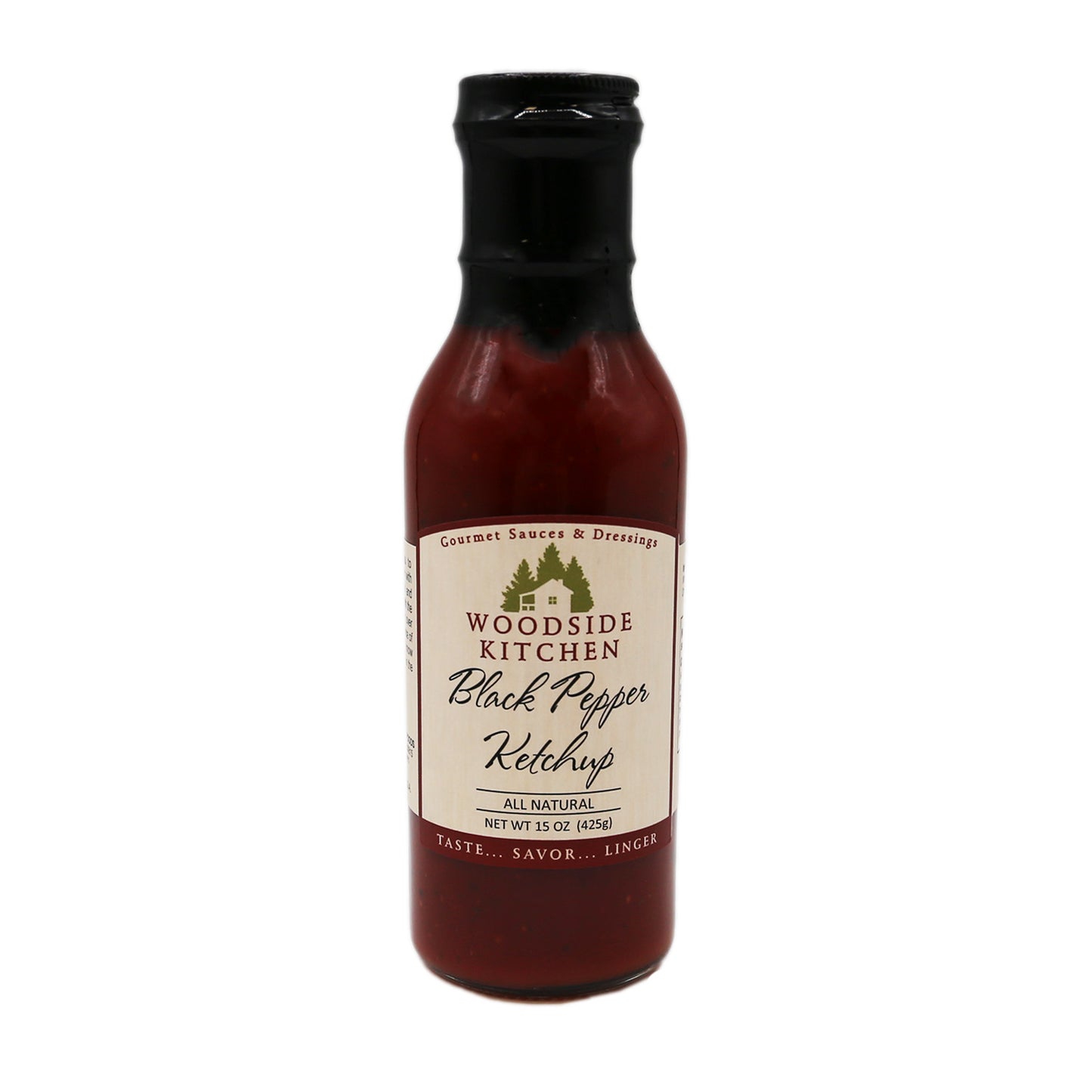 Woodside Kitchen Ketchup - Black Pepper