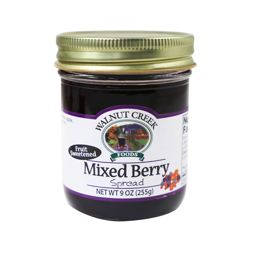 
            
                Load image into Gallery viewer, Mixed Berry Spread - Fruit Sweetened
            
        