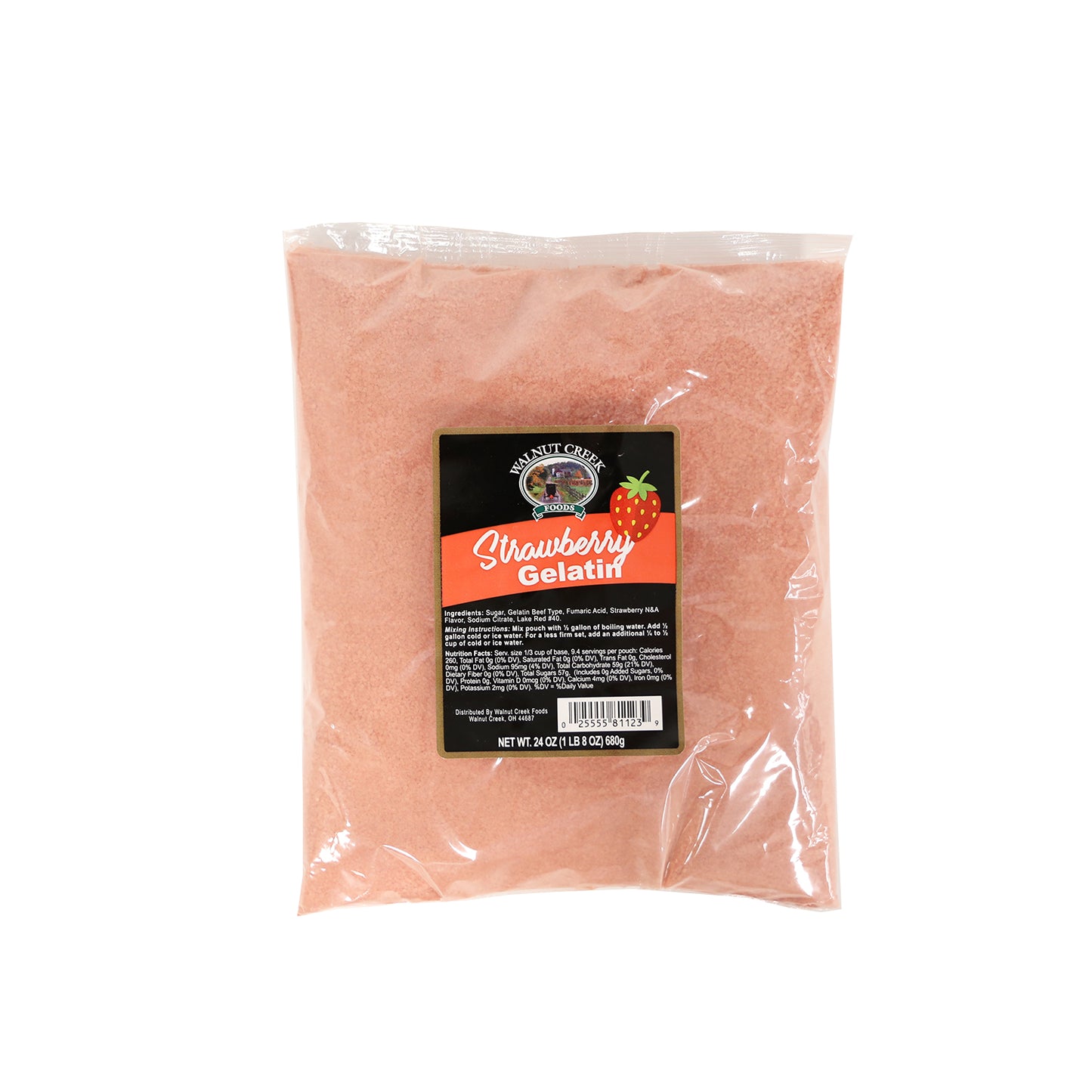 Gelatin - Strawberry