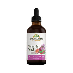 Natural Hope Herbals - Throat & Tonsil 4 oz