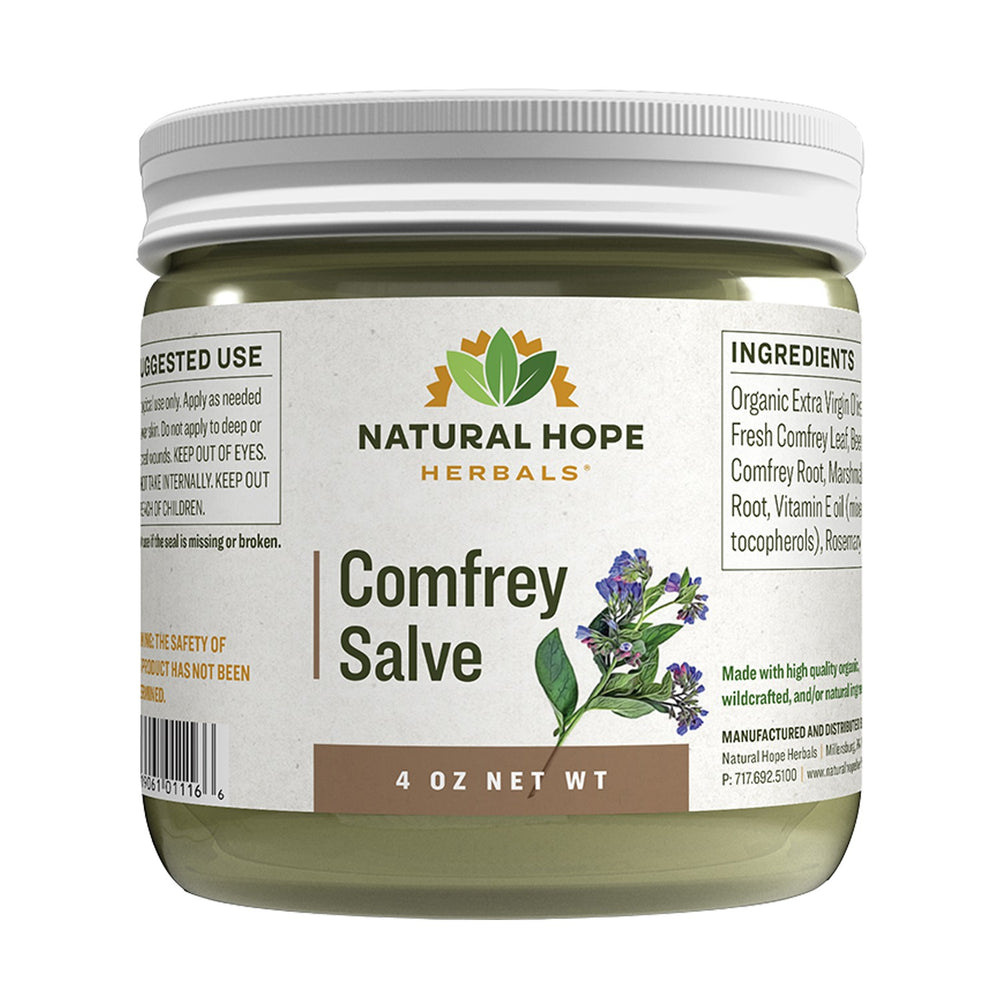 
            
                Load image into Gallery viewer, Natural Hope Herbals Comfrey Salve 4 oz
            
        