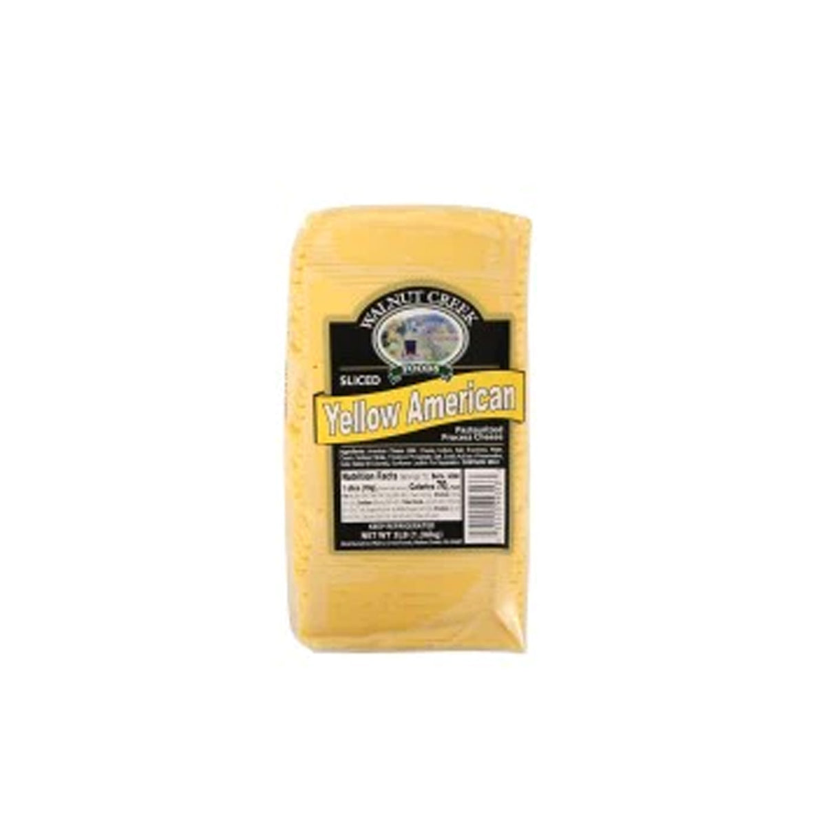 American Cheese Yellow Presliced Walnut Creek Cheese & Market